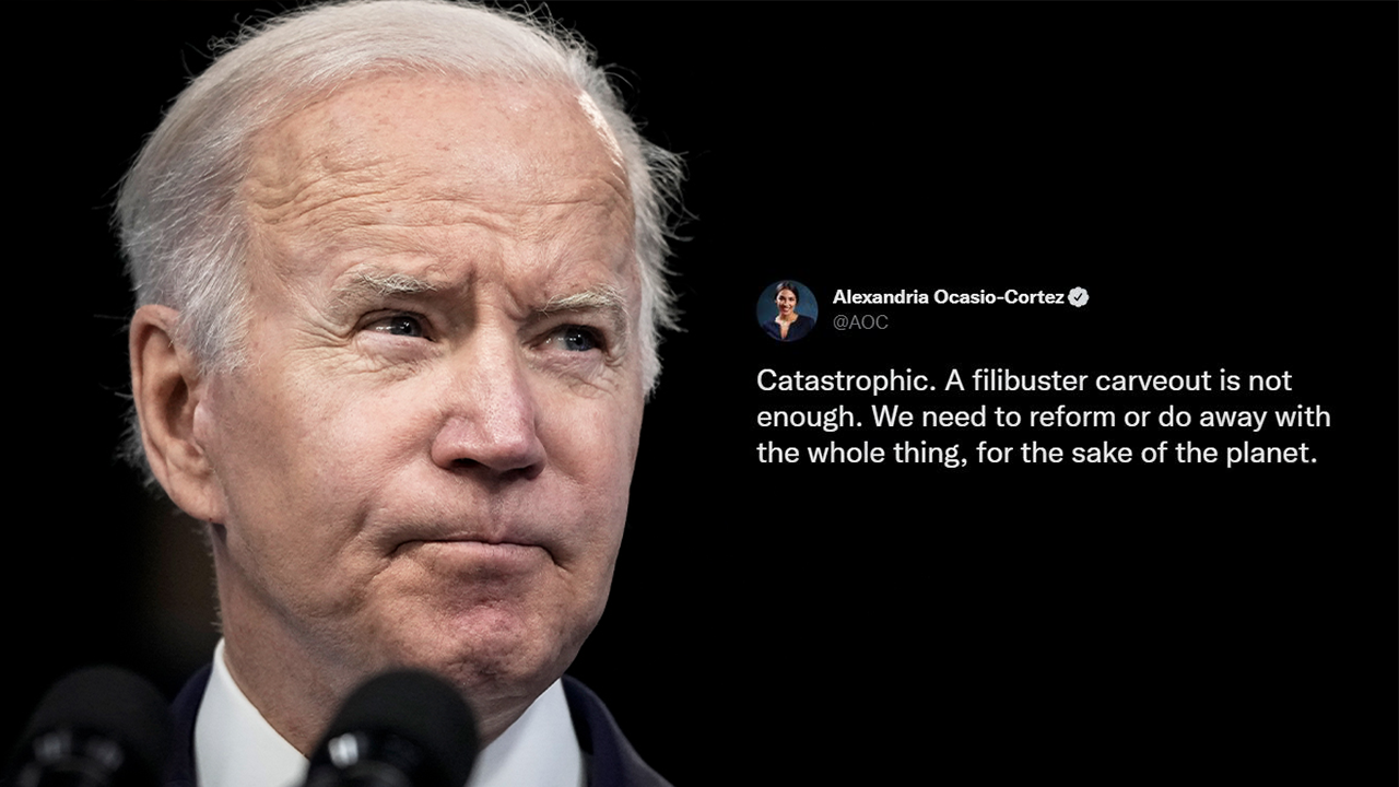 Biden’s call for filibuster end over abortion prompts Twitter cheers, outrage