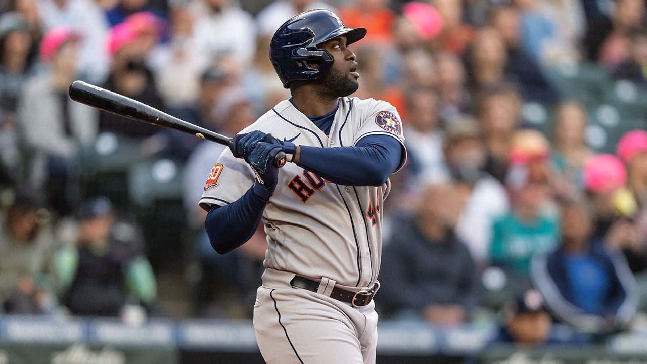 Astros’ Yordan Alvarez destroys Rays’ jumbotron with home run, and he’s done it before