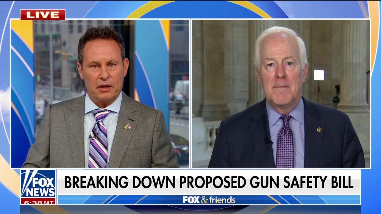 Sen. Cornyn defends bipartisan gun deal after conservative criticism of proposed 'red flag laws'