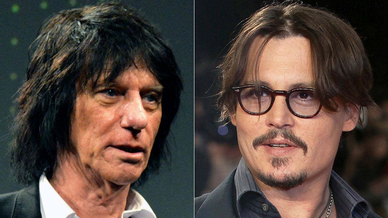 Johnny Depp and Jeff Beck announce joint album to release in July as actor celebrates 59th birthday