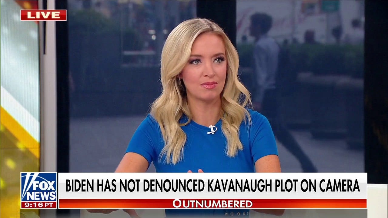 Kayleigh McEnany blasts Biden's silence on Kavanaugh murder attempt: 'Where are you, President Biden?'