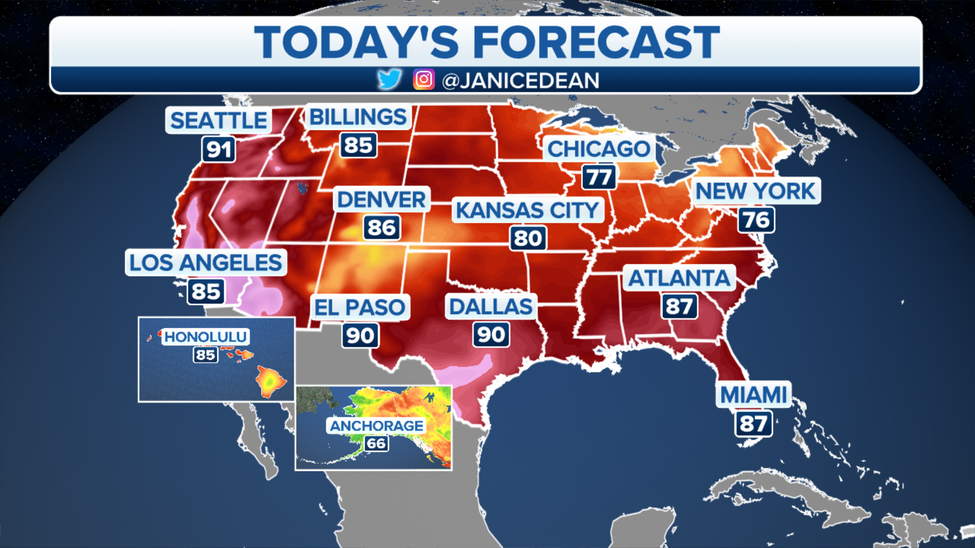 Eastern US Expected To Get Rain As The West Heats Up Fox News   National Weather 6.27 