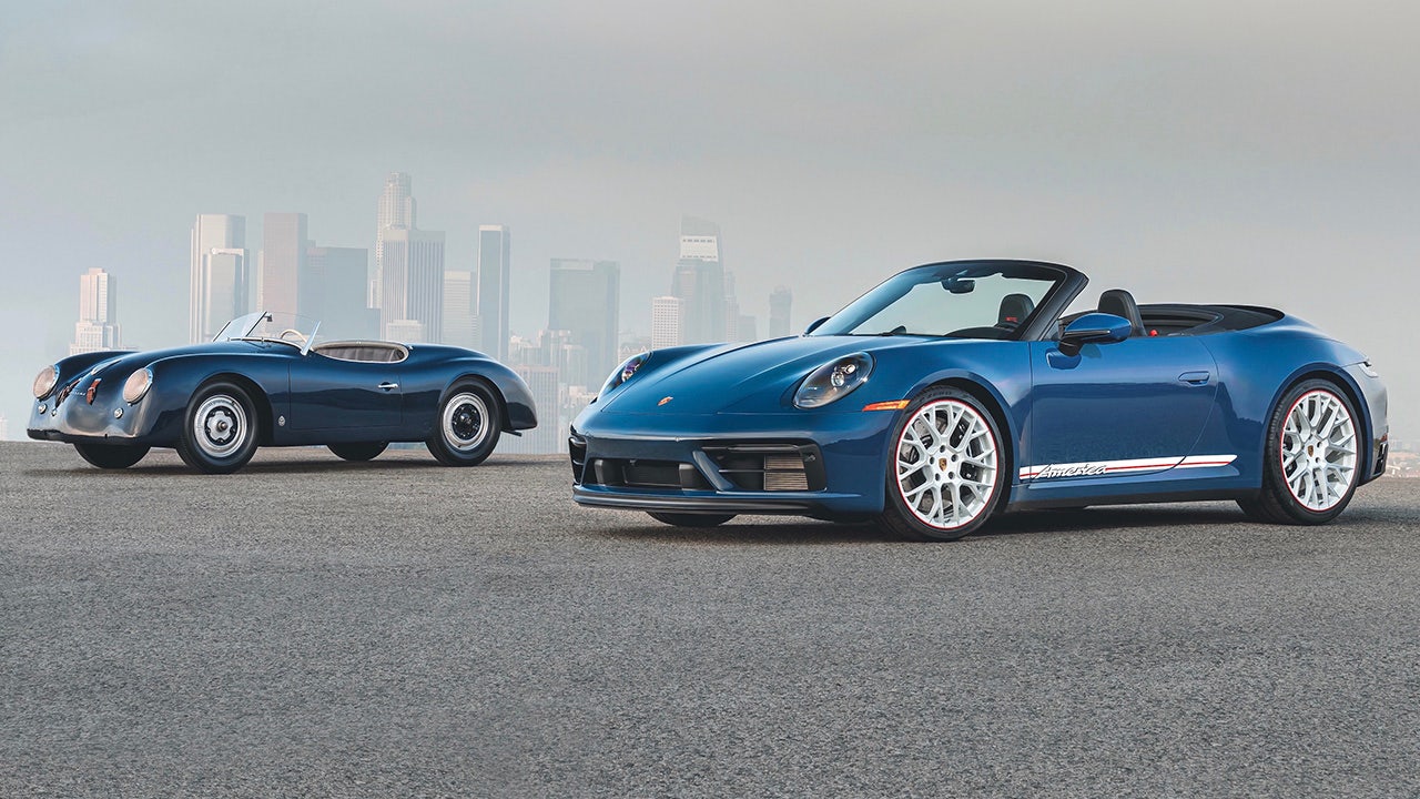 Porsche saúda a América no 911 vermelho, branco e azul