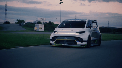 The SuperVan makes its debut at the Goodwood Festival of Speed