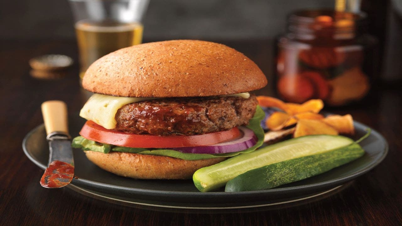 Zesty barbecue cheeseburgers with onion: Try the recipe | Fox News