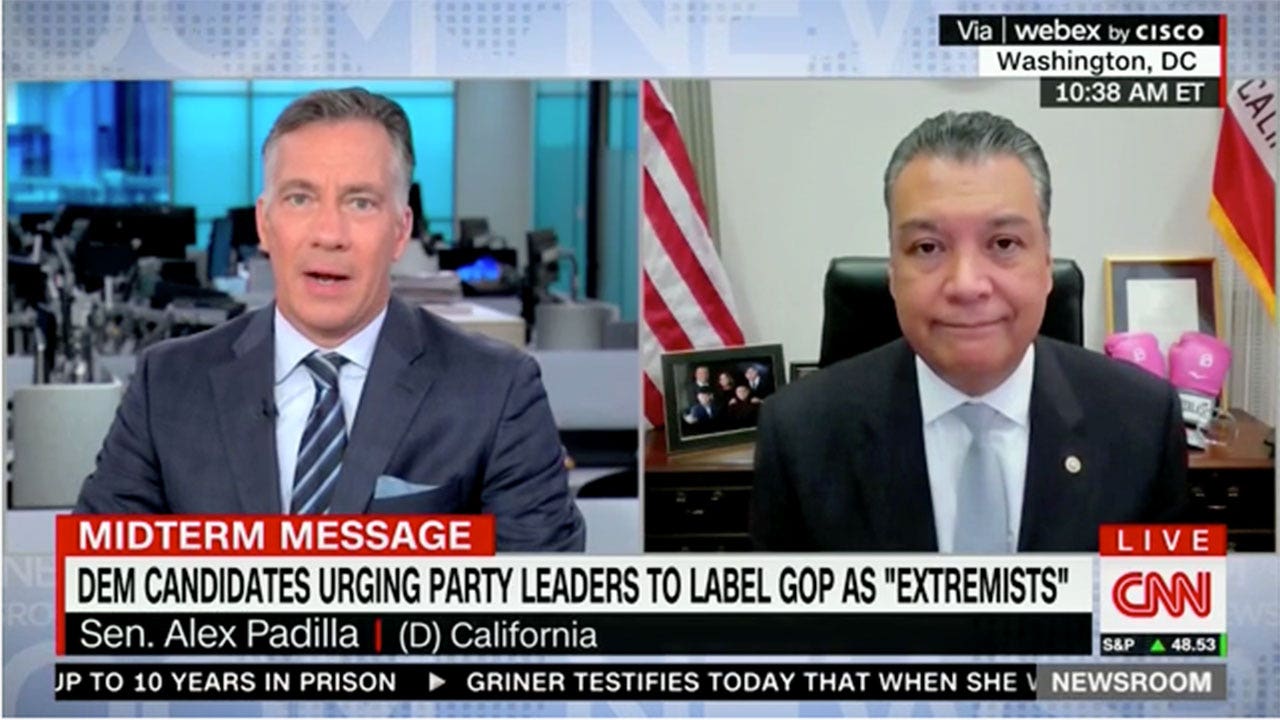 Democratic senator dodges CNN questions about party's meddling in GOP primaries: 'A clear contrast for voters'