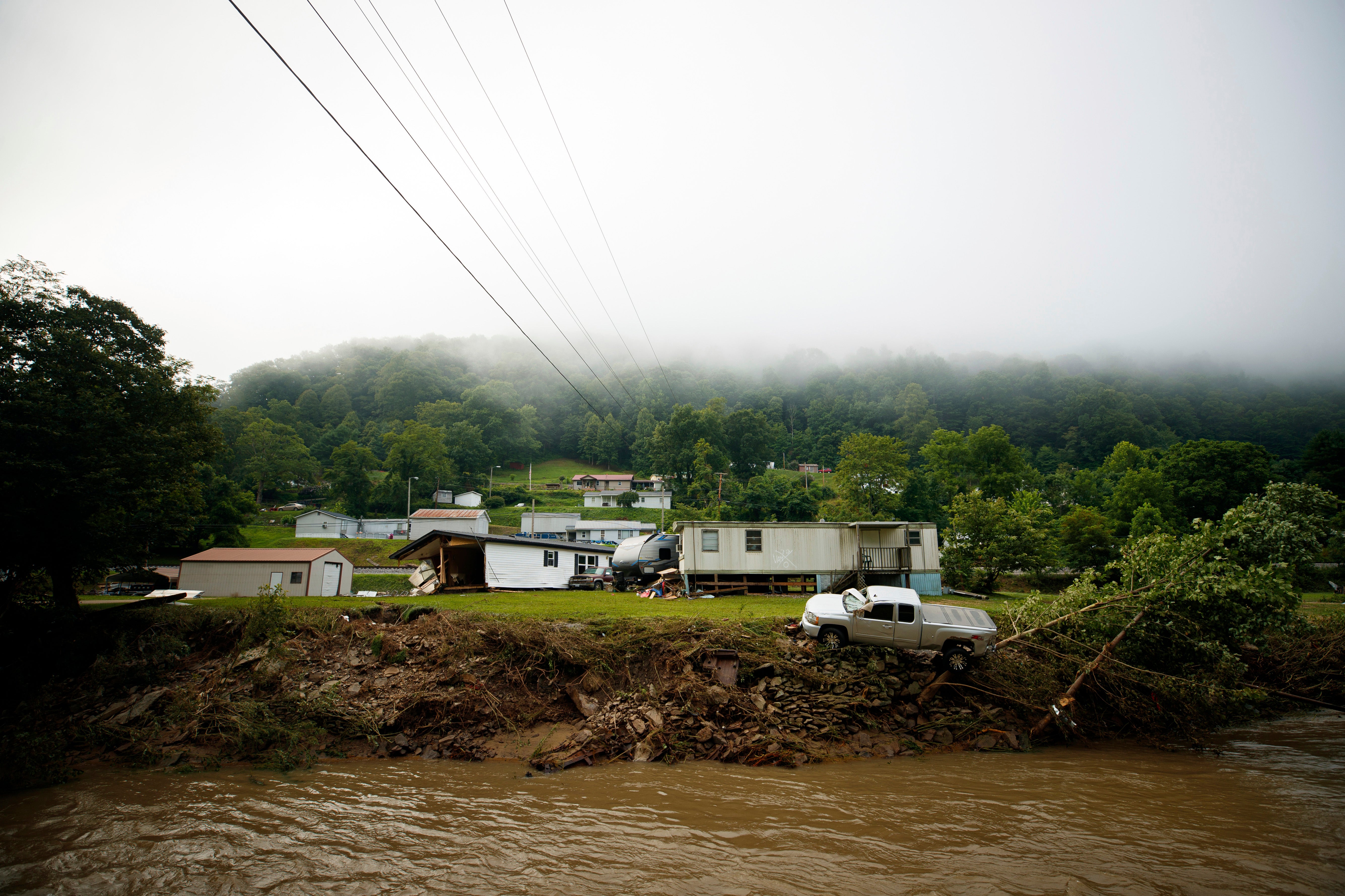 Virginia floods leave 3 people unaccounted for, crews still searching