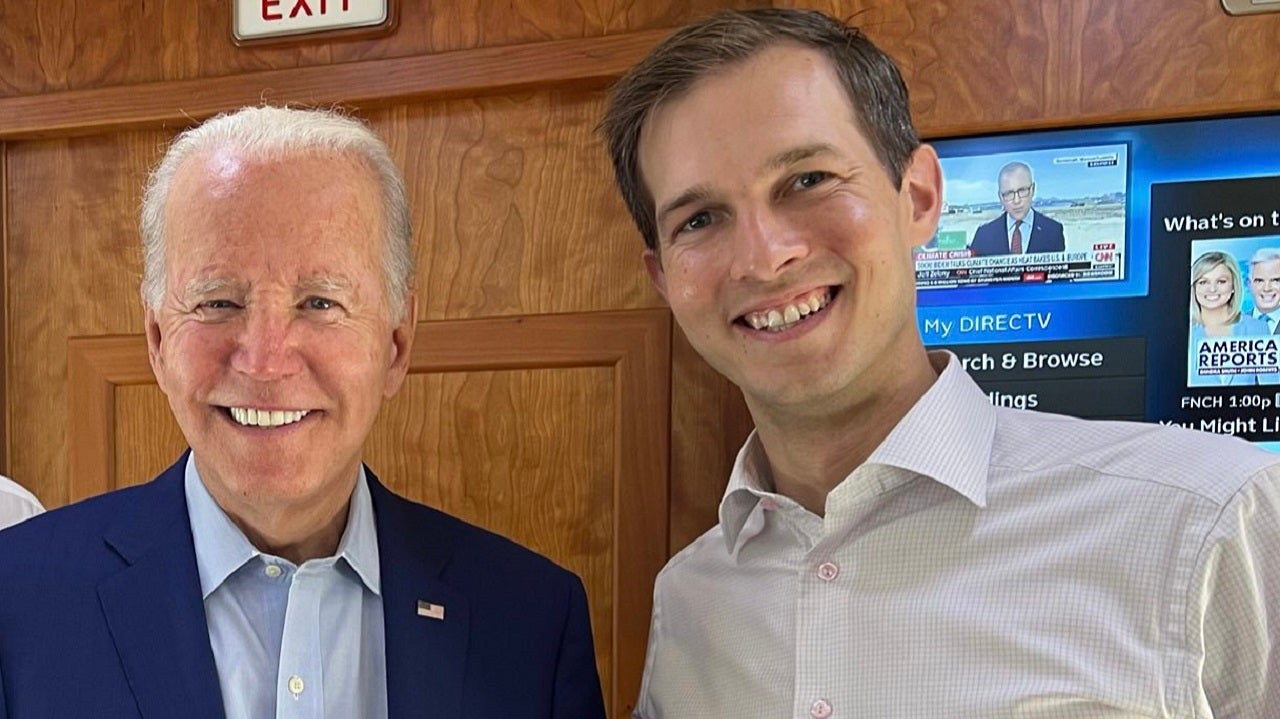 Dem congressman tests negative for COVID-19 after trip with Biden