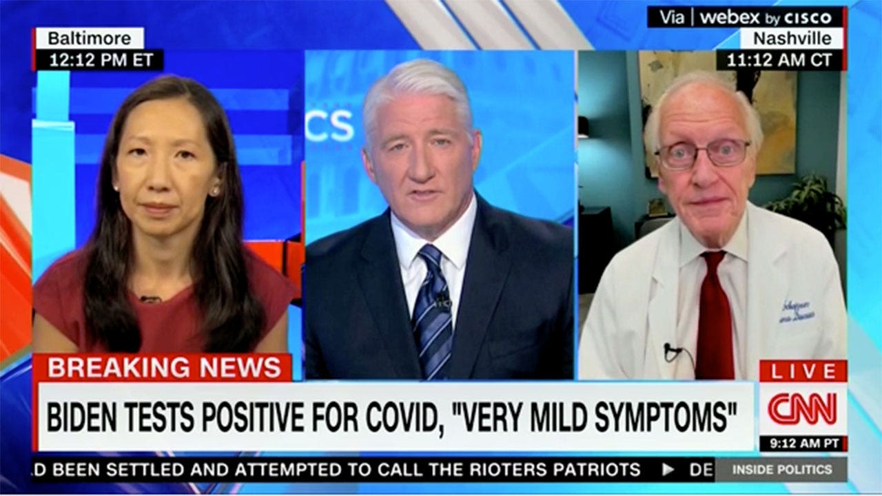 CNN guests praise White House's 'transparency' on Biden's COVID diagnosis: 'A teaching moment'