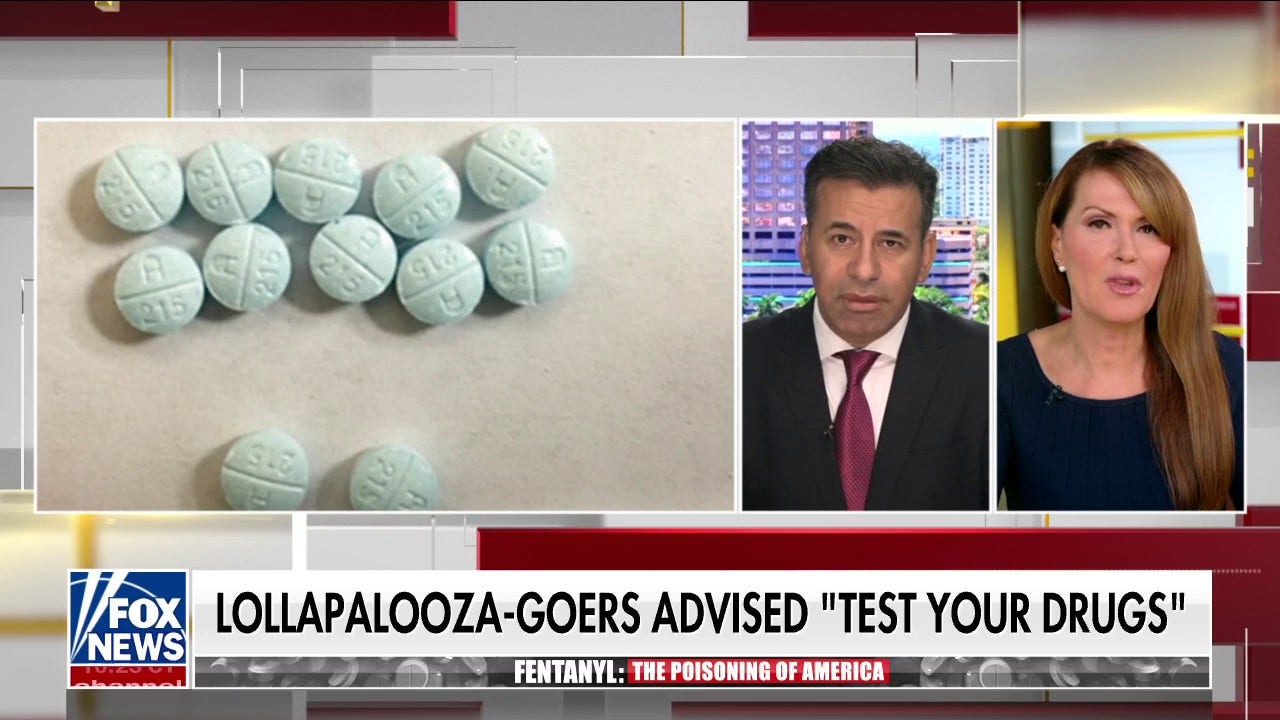 Dr. Makary on fentanyl warning to Lollapalooza drug users: ‘There is no safe drug now'