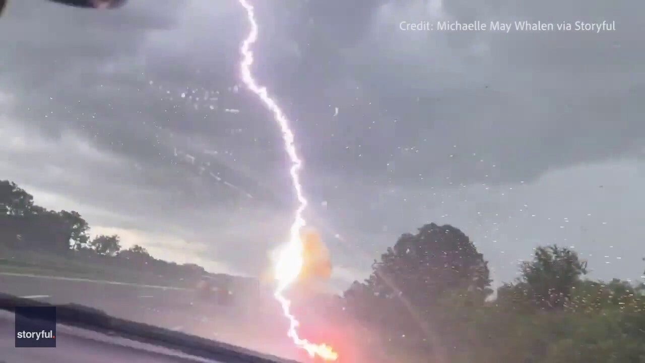 NJ woman who survived lightning strike details her shocking experience: ‘I was doing the laundry’ – Fox News