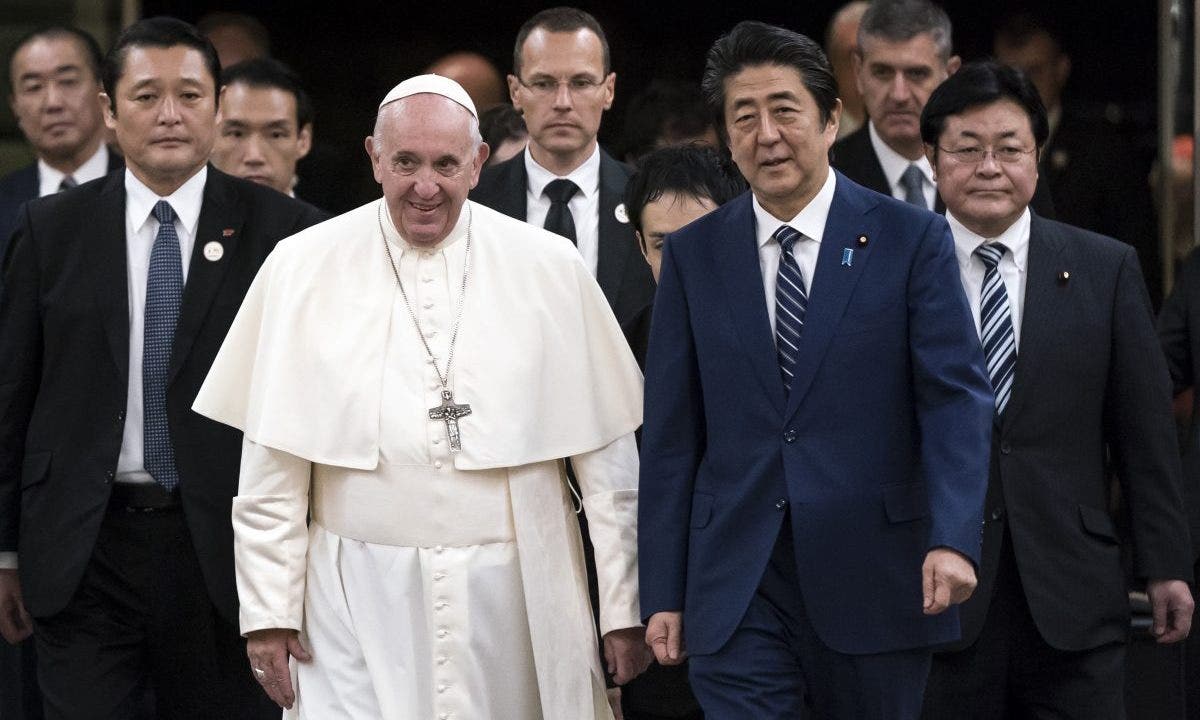 Shinzo Abe assassination: Pope Francis sends telegram of 'heartfelt condolences' to Japan
