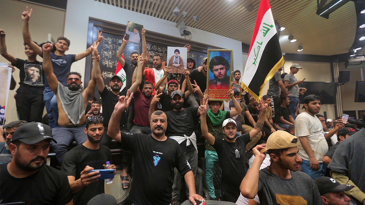 Iraqi parliament in Baghdad stormed by protesters
