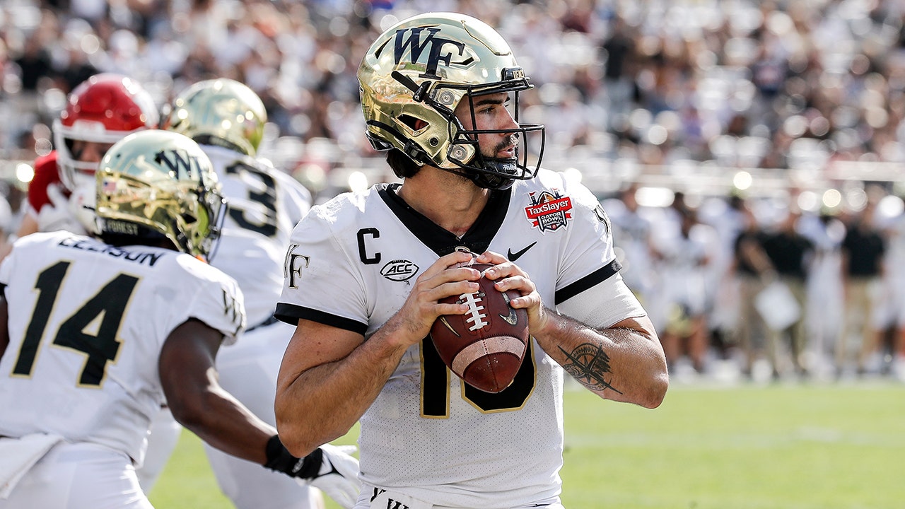 Wake Forest quarterback Sam Hartman out indefinitely with ‘non-football condition’