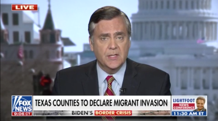 Jonathan Turley 'skeptical' Texas counties can declare border invasion