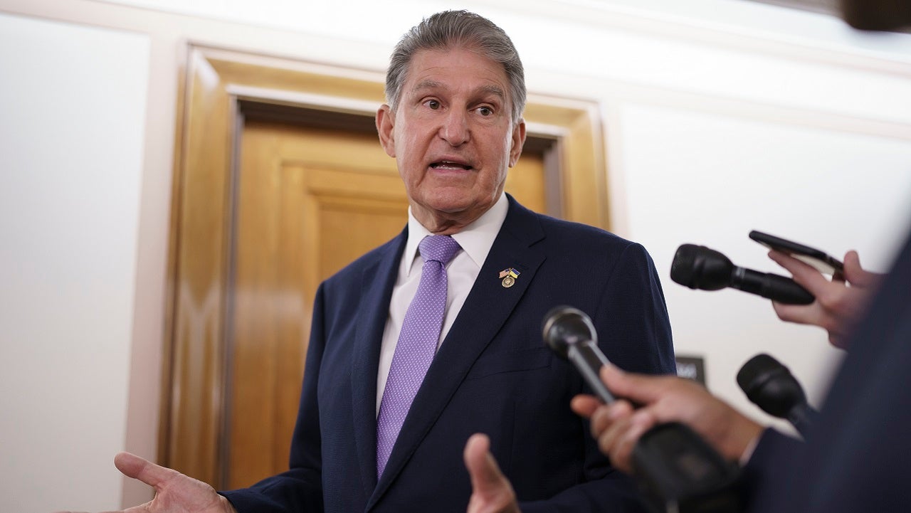 Manchin disputes data showing social spending bill would raise taxes on middle class during recession