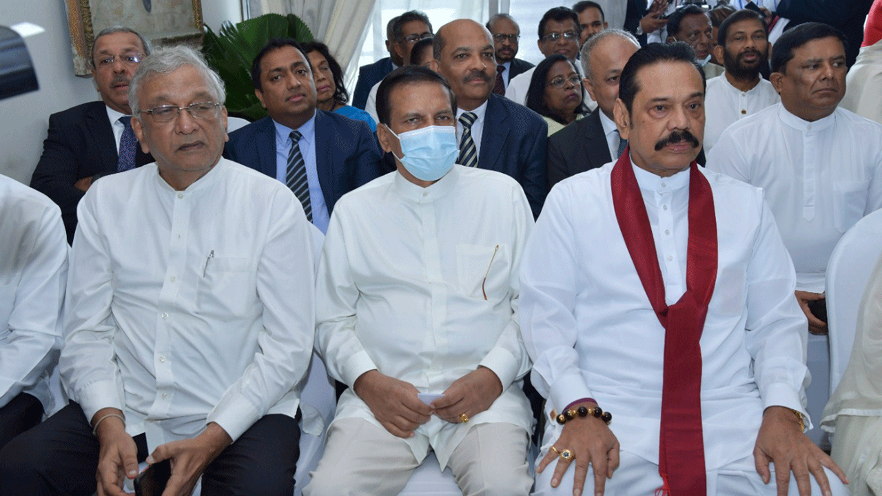 Newly elected Sri Lankan officials