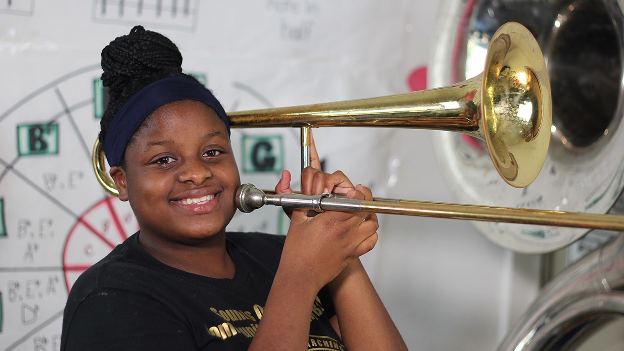 Florida's 'Sounds of Success' marching band creates beautiful music plus notes of hope