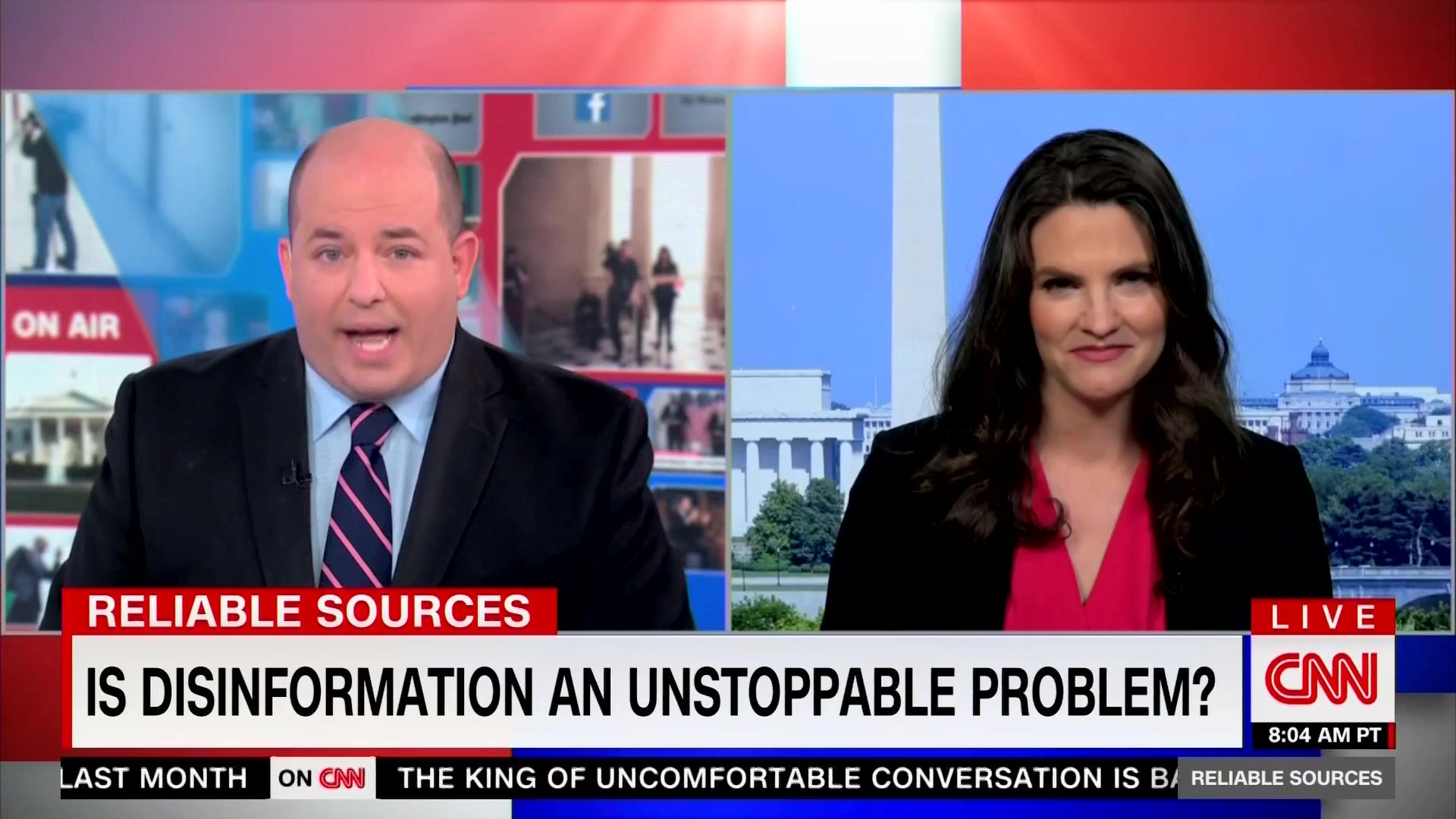CNN's Brian Stelter lets Nina Jankowicz off the hook on the misinformation she peddled during interview thumbnail