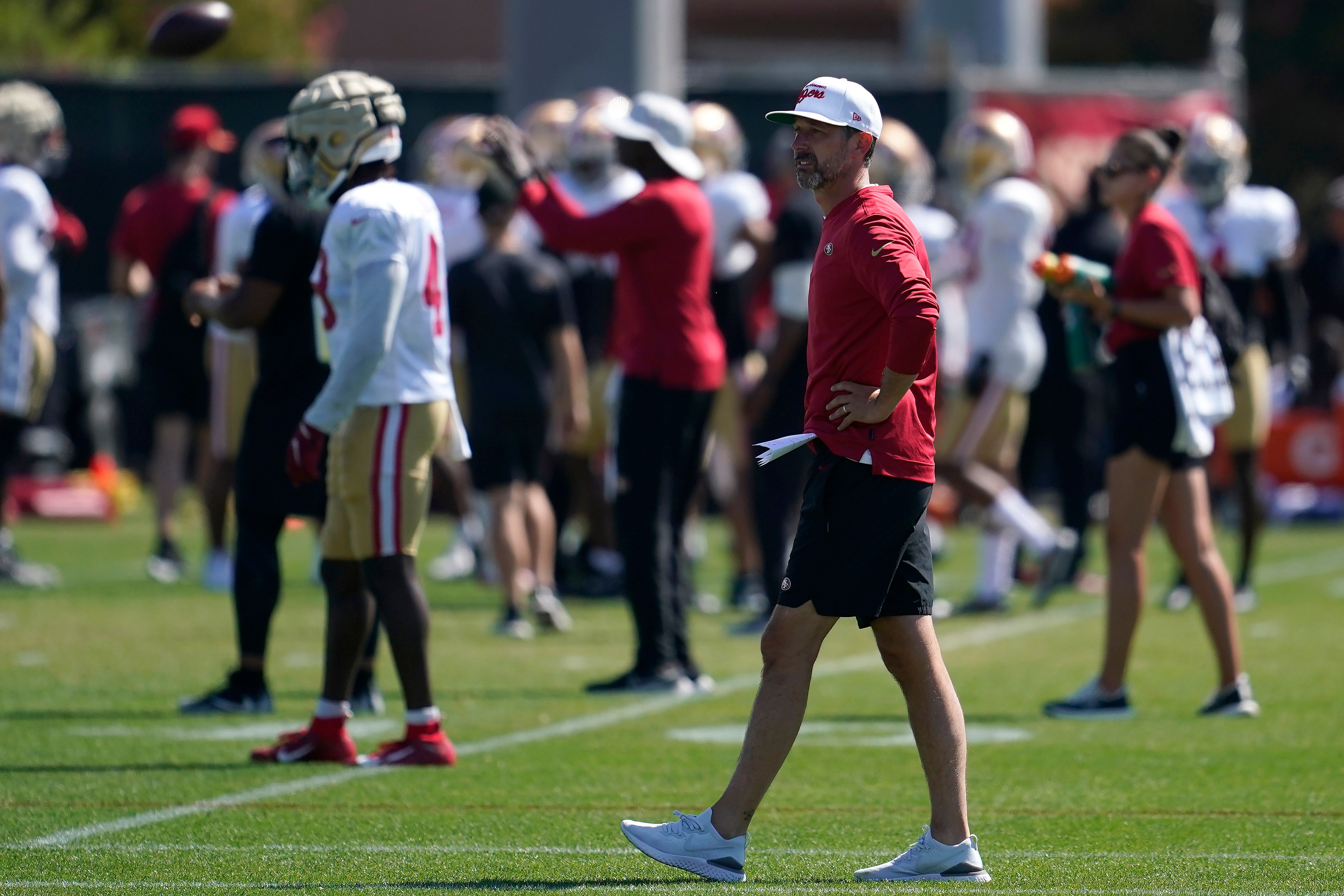 49ers coach Kyle Shanahan on recent practice brawls: 'I want people to be  irritants,' not fighters