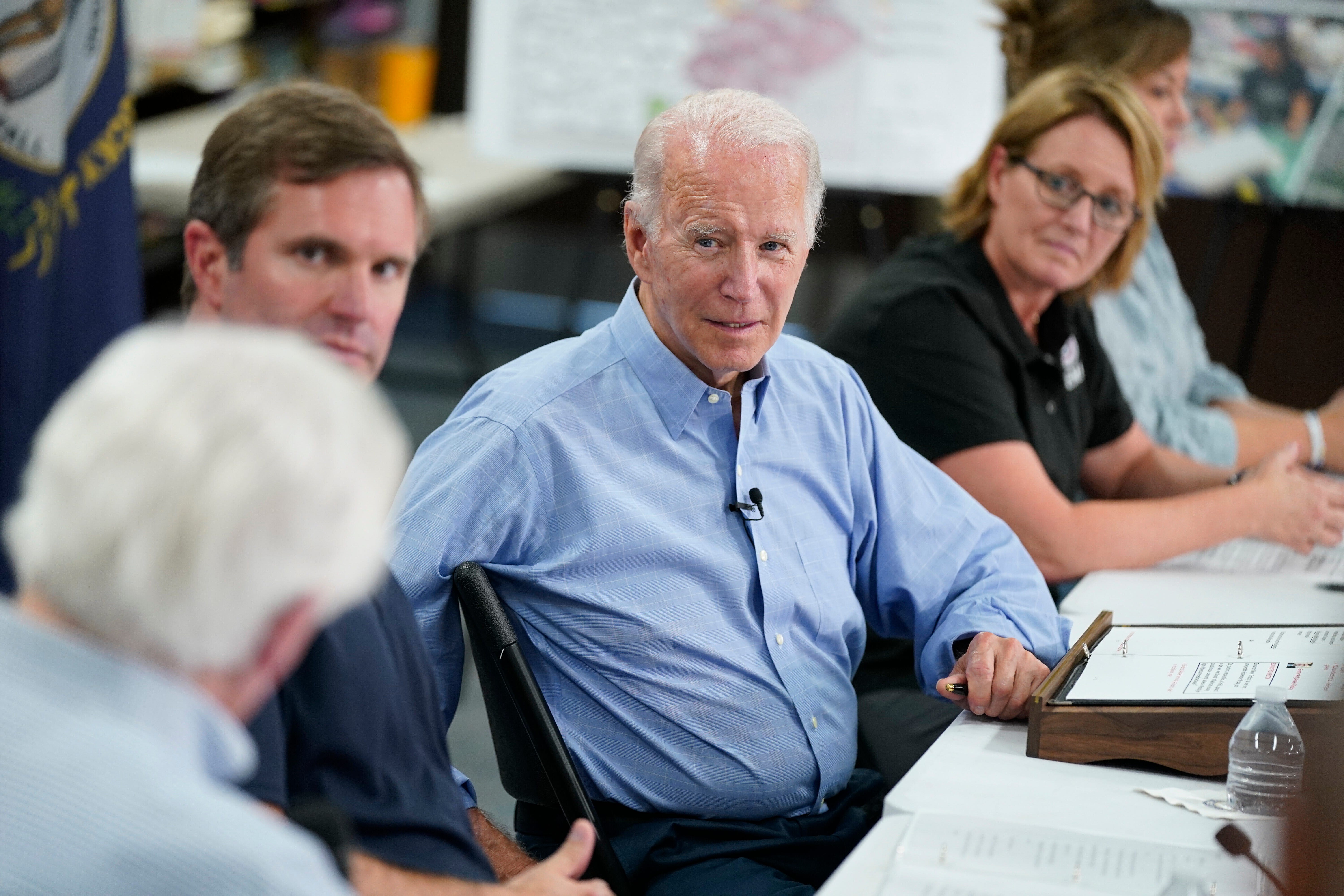 Biden decries 'heartbreaking' Kentucky flood devastation, links it to climate change