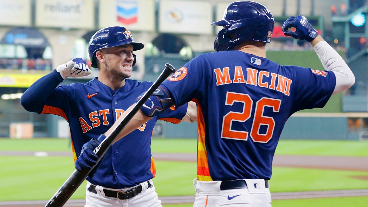 Why Astros' ceremonial first pitch was extra special for Alex Bregman