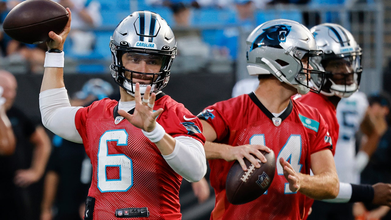 Panthers’ Baker Mayfield, Sam Darnold still locked in dead heat for starting quarterback role