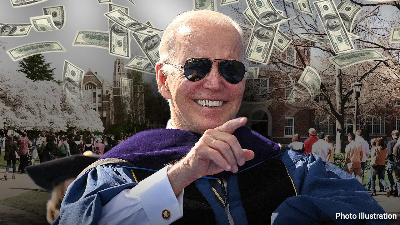 Biden announces student loan handout as national debt soars