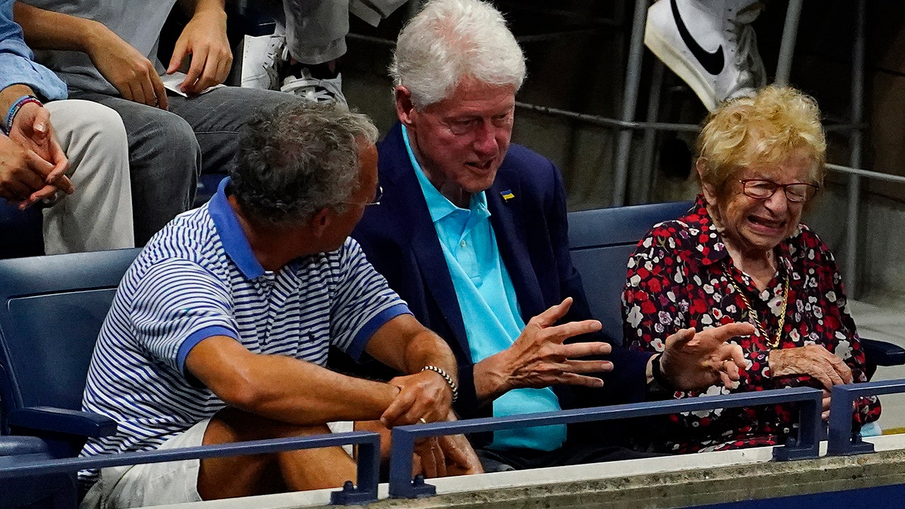 Bill Clinton, Dr. Ruth Westheimer's chat at US Open delights broad...