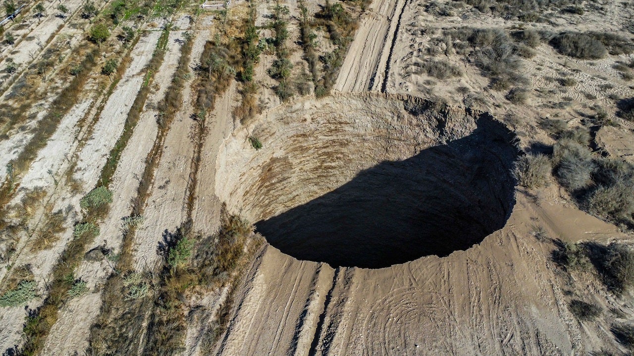 Misterioso sumidero se abre cerca de una mina subterránea en Chile