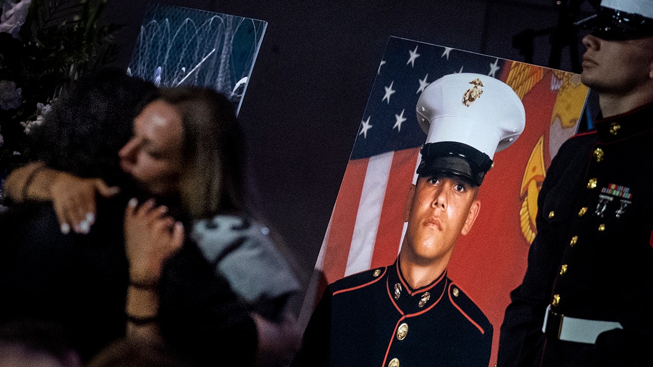 News :Brother of Marine killed in Afghanistan withdrawal commits suicide at memorial service for fallen soldier