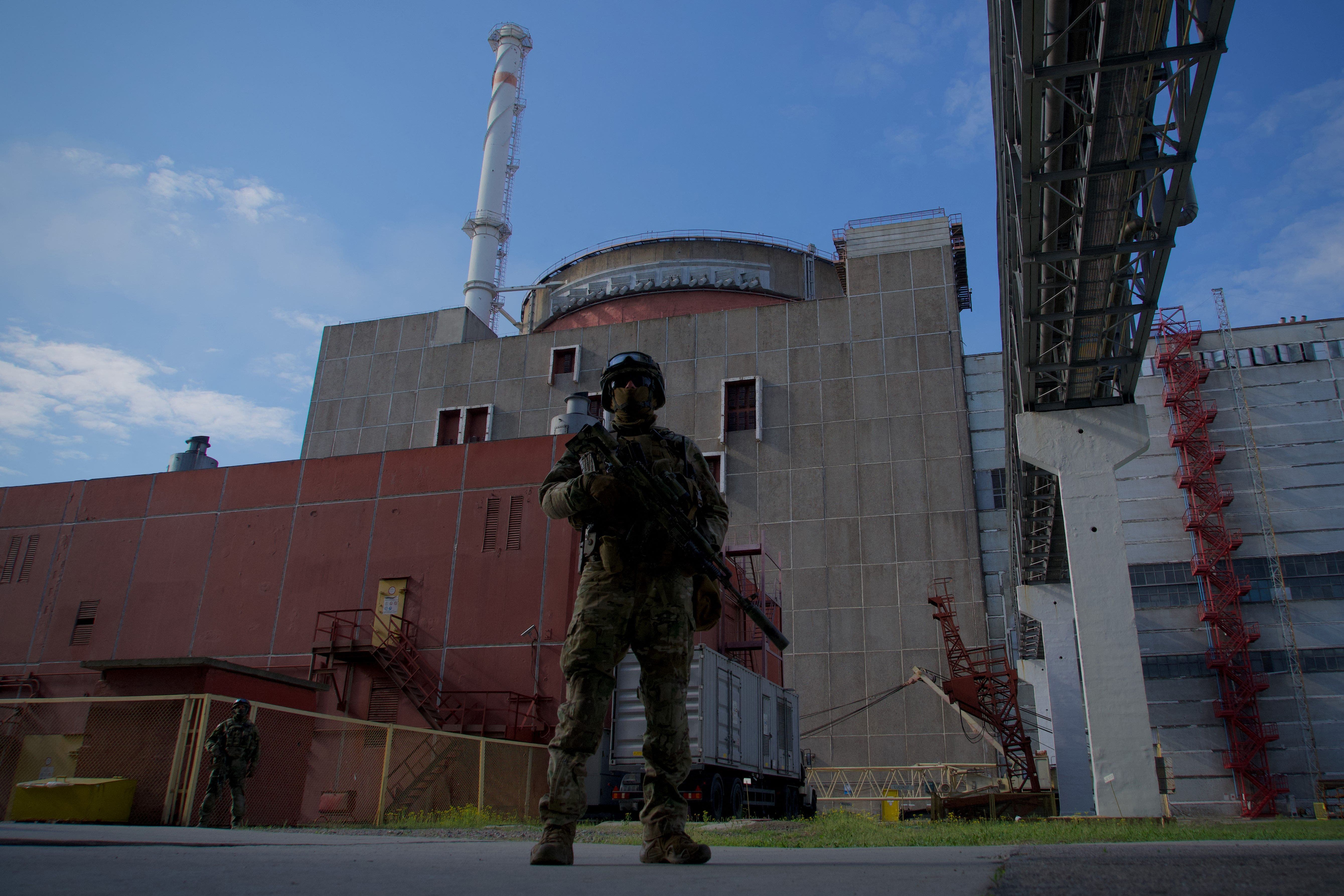 Zelensky accuses Russia of ‘nuclear terrorism’ as troops open fire at Zaporizhia nuclear power plant