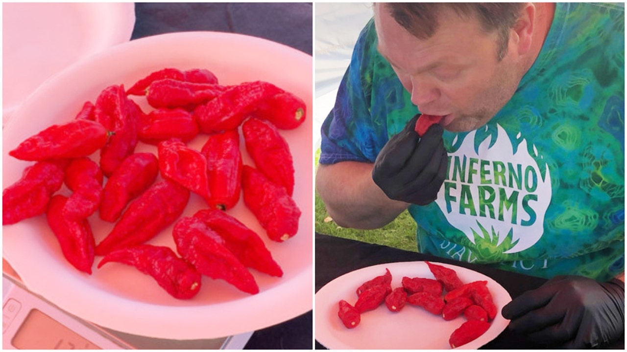 California man breaks world record for most ghost peppers eaten in 1 minute