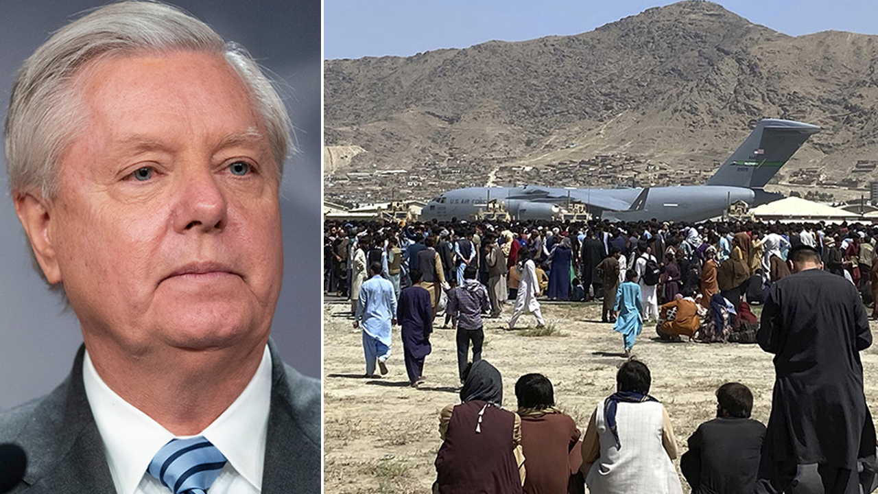 Sen. Graham rips Biden's 'political' Afghanistan withdrawal amid terror concerns: 'It backfired on him'