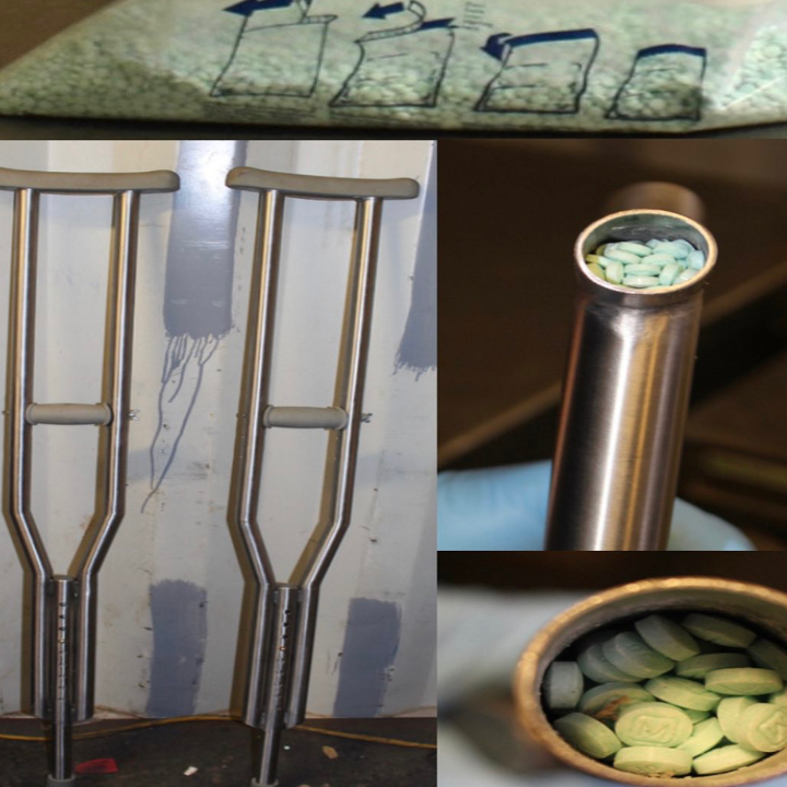 Arizona CBP agents find 14,000 fentanyl pills hidden in crutches | Fox News