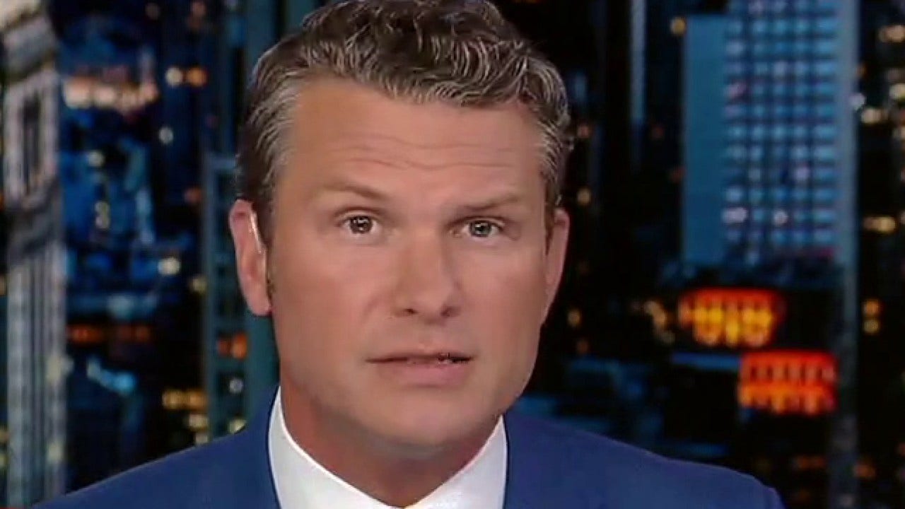 Pete Hegseth The Left wants to tear up the Constitution Fox News