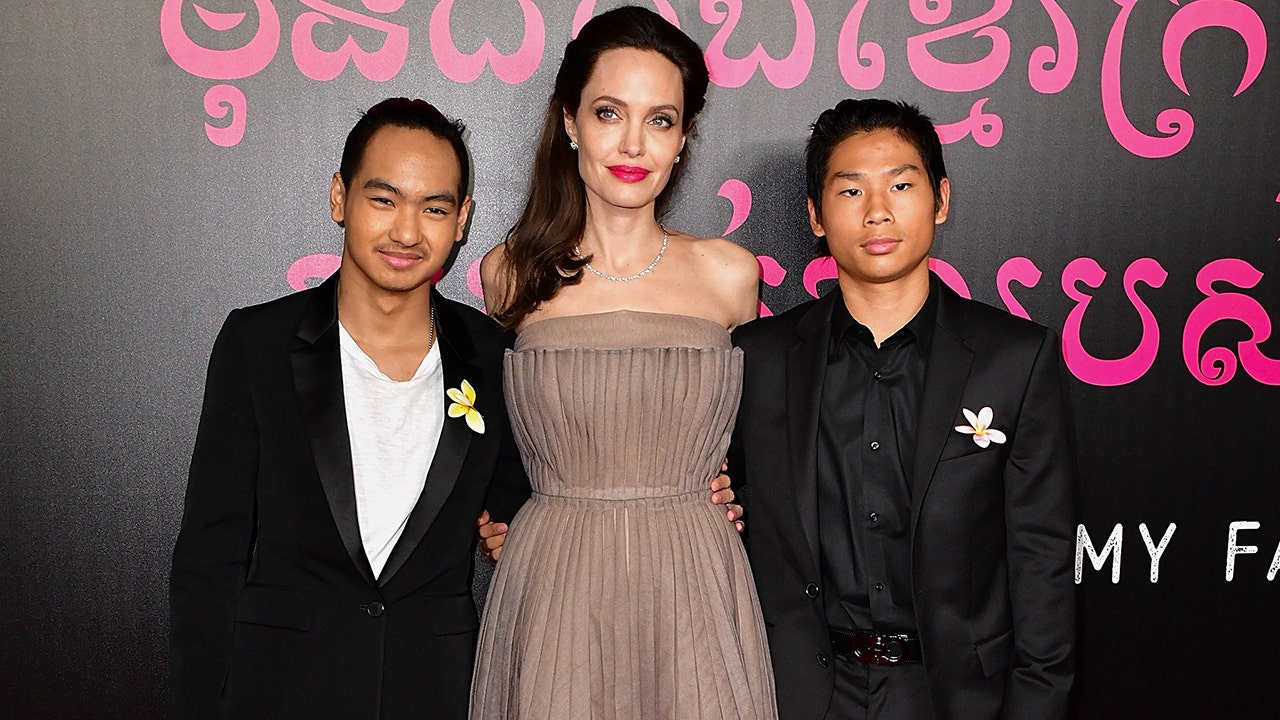 Angelina Jolie gives sneak peek at new film 'Without Blood,' talks working with sons Pax, Maddox