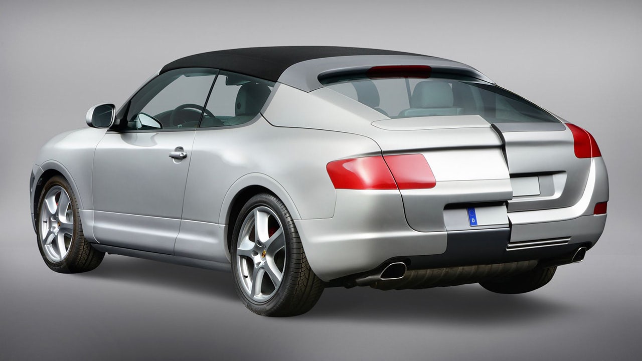 Porsche once built a bizarre convertible Cayenne SUV with two rear ends