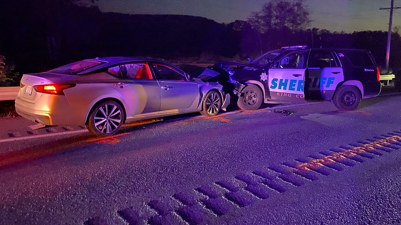 Suspected drunk driver smashes headon into Washington state deputy's