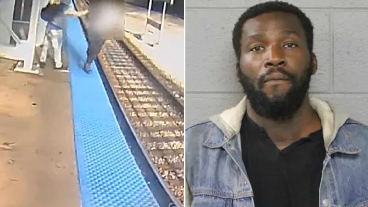 Chicago police arrest man suspected of pushing CTA rider onto tracks ...