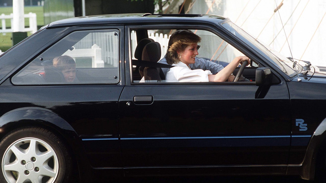 Princess Diana’s custom Ford Escort RS hot hatchback is being auctioned