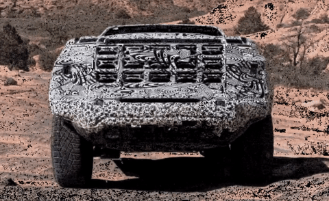 A teaser video of the 2023 Canyon AT4X offers a hint of its off-road capability.