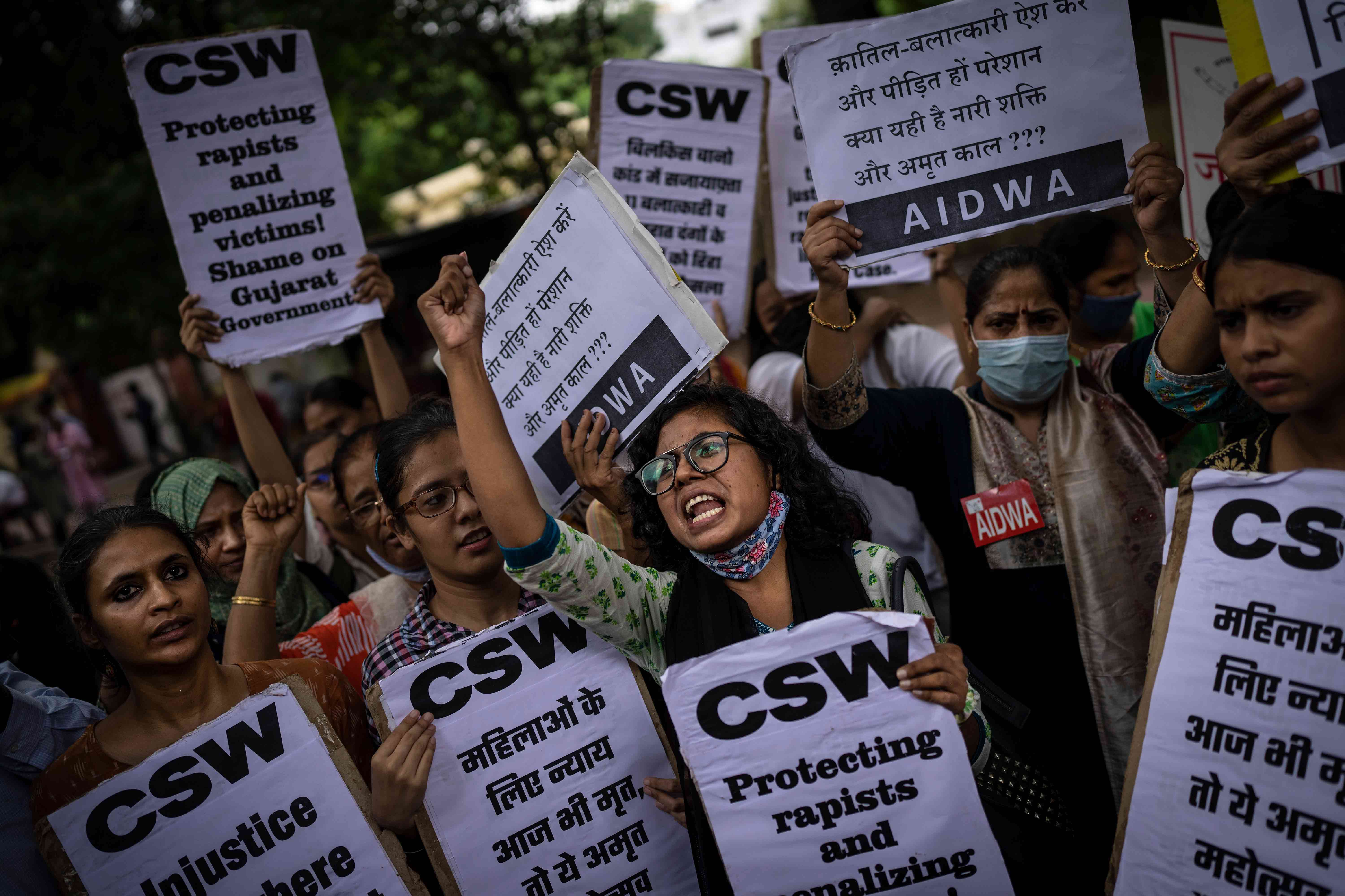 Indian woman calls to rescind release of 11 men convicted of raping her during religious riots
