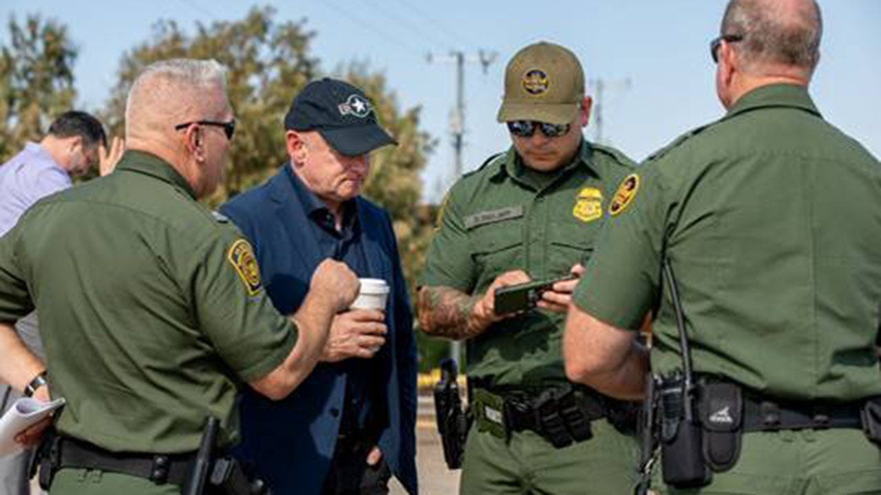 Sen. Kelly looking to carve bipartisan path on border solutions as Arizona hit hard by crisis