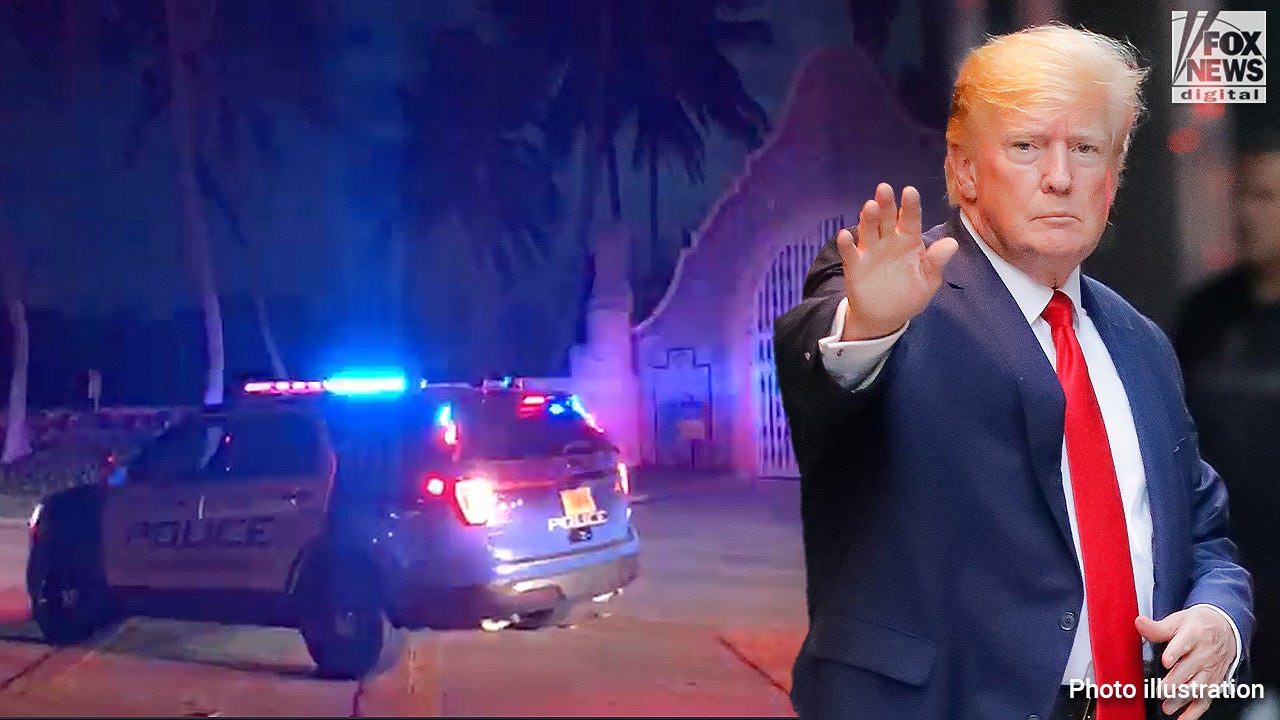 FBI raids former President Donald Trump's Mar-a-Lago home in Florida Aug. 8, 2022  (Fox News Digital // Felipe Ramales for Fox News Digital)
