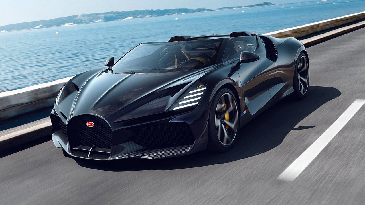 The Bugatti W16 Mistral is a $5 million supercar that's sold out