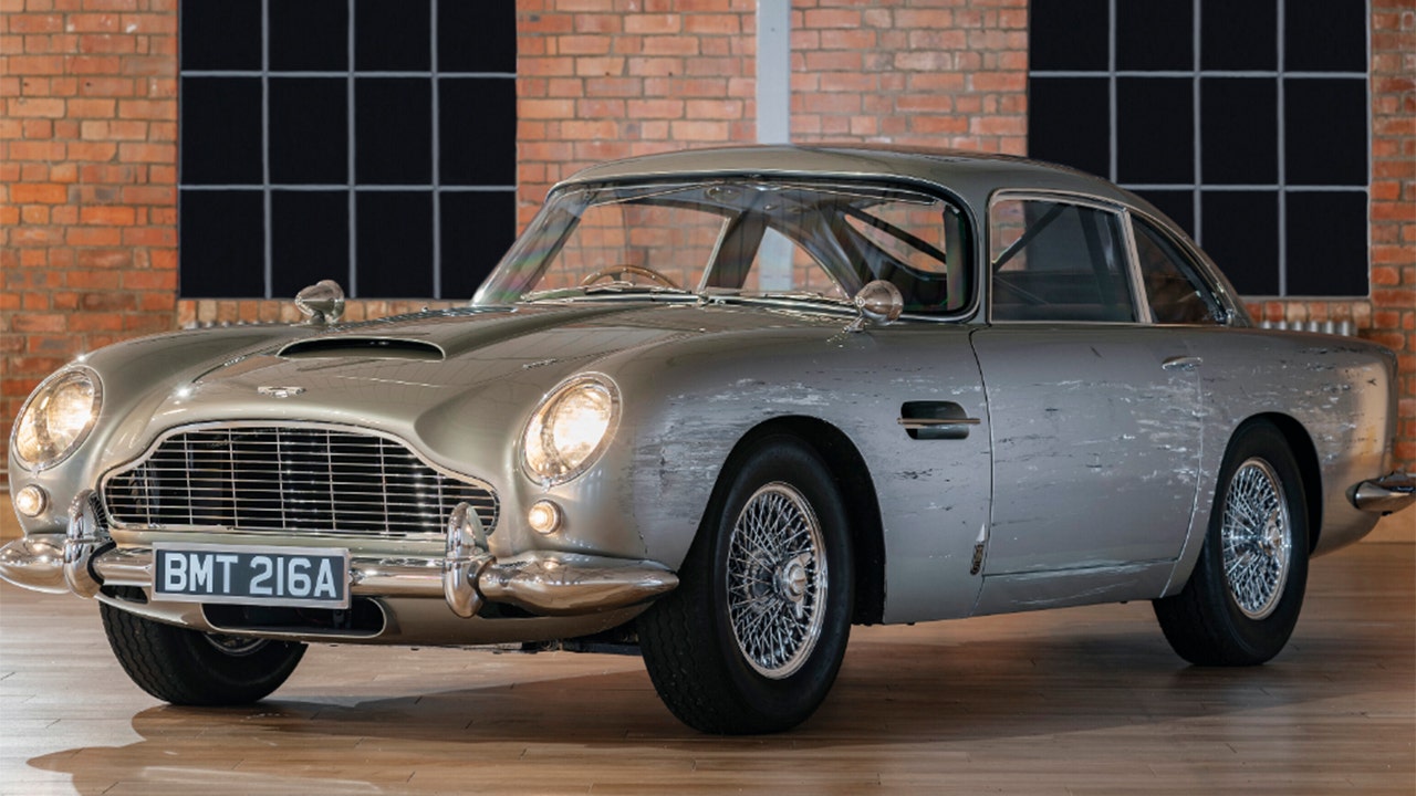 James Bond's 'illegal' Aston Martin DB5 with Gatling guns could sell for $2 million