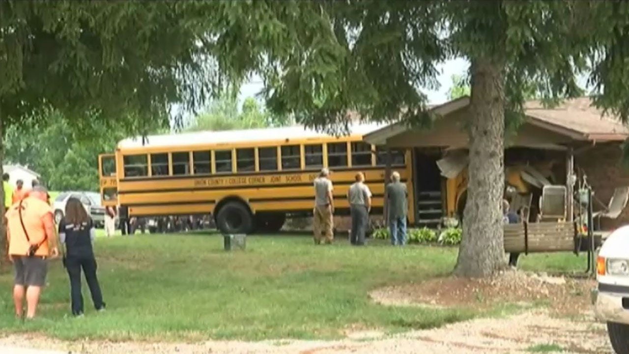 Ohio school bus carrying 32 students crashes into home Fox News