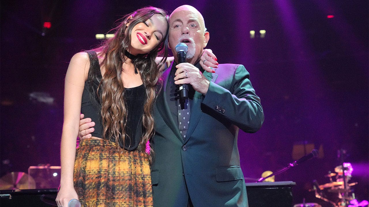 Olivia Rodrigo joins Billy Joel onstage at Madison Square Garden to sing 'Deja Vu' and 'Uptown Girl'