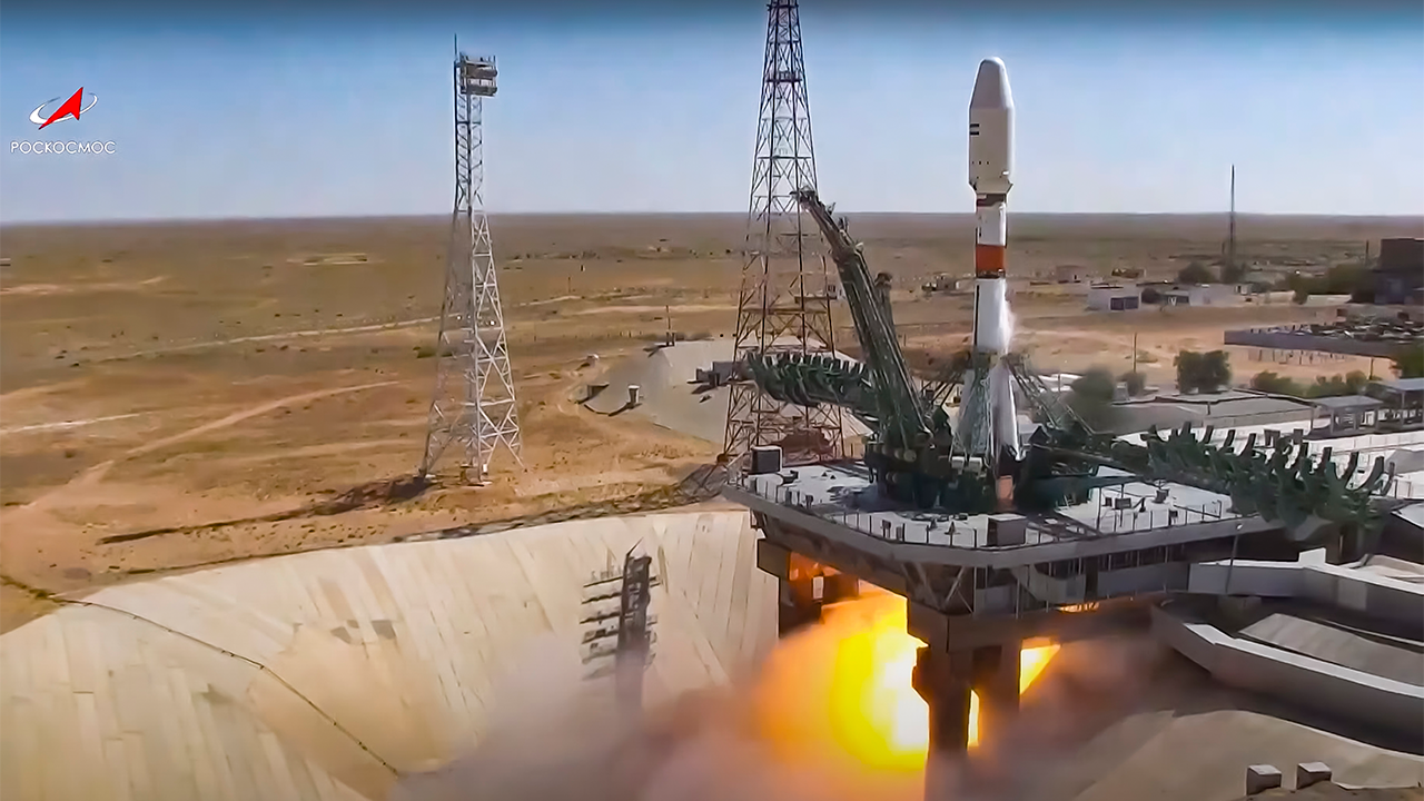 Russia launches Iranian satellite into space amid fears it could be used to spy on Ukraine